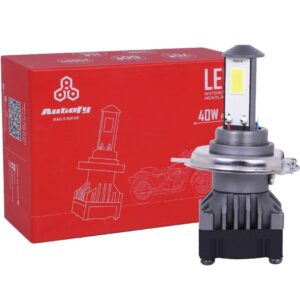 Autofy NightHawk 40W Powerful Super Bright H4 LED Headlight Bulb